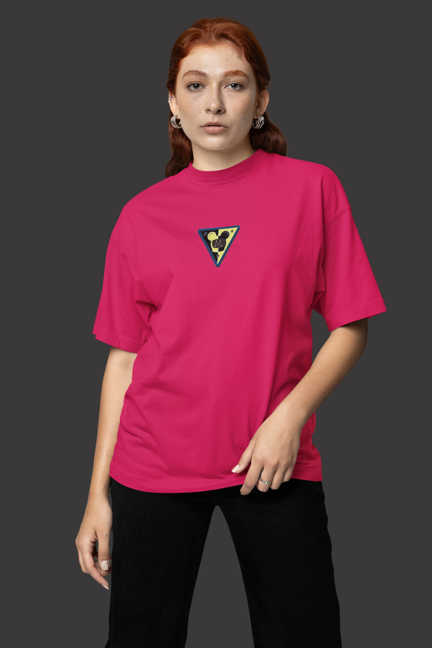 Mickey Mouse : Let's Explore Oversized T-shirt