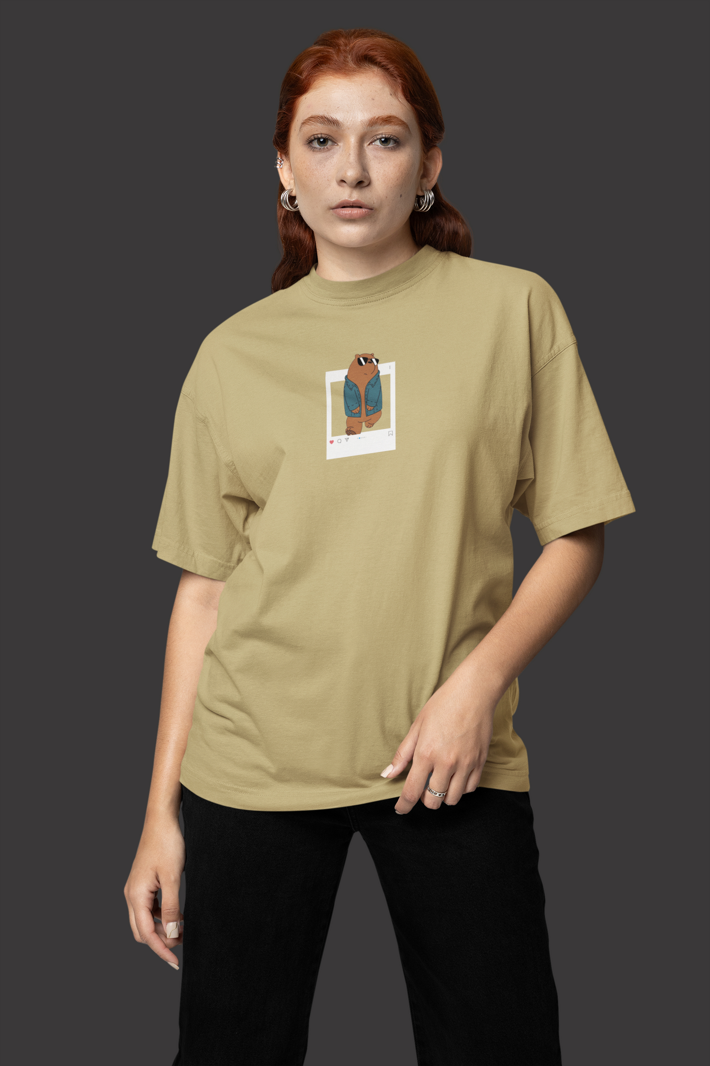 Bare Bears : Unbearably Cool Oversized T-shirt