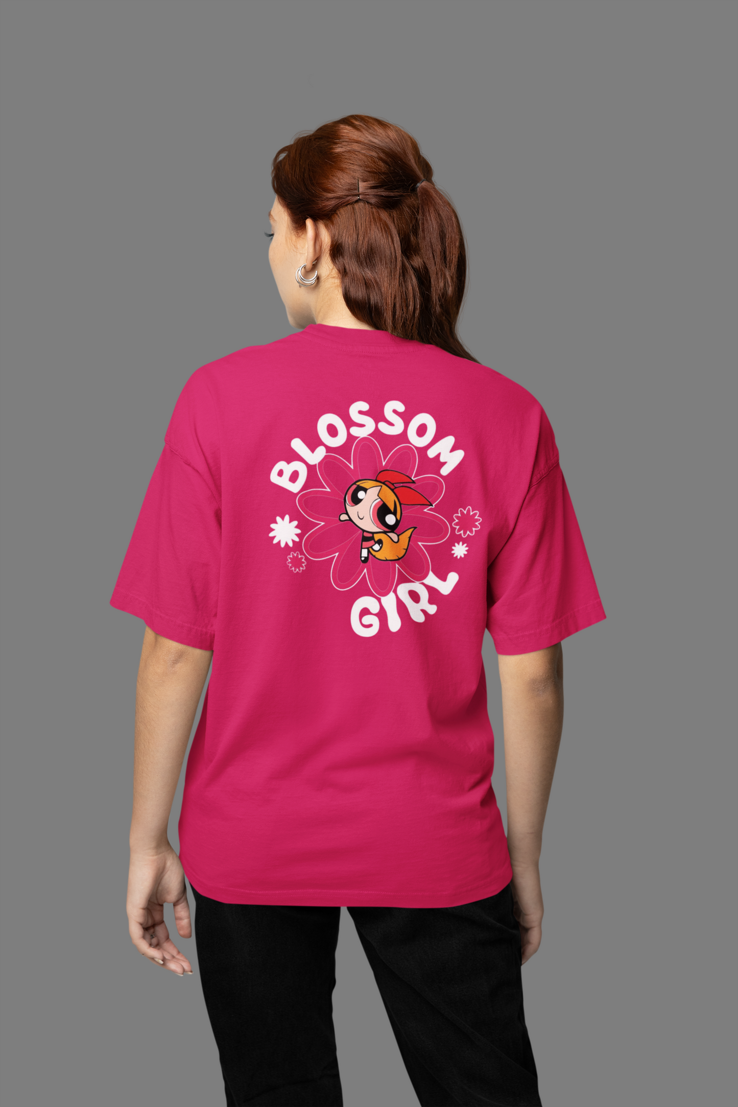 The Powerpuff Girls : Blossom Oversized T-shirt