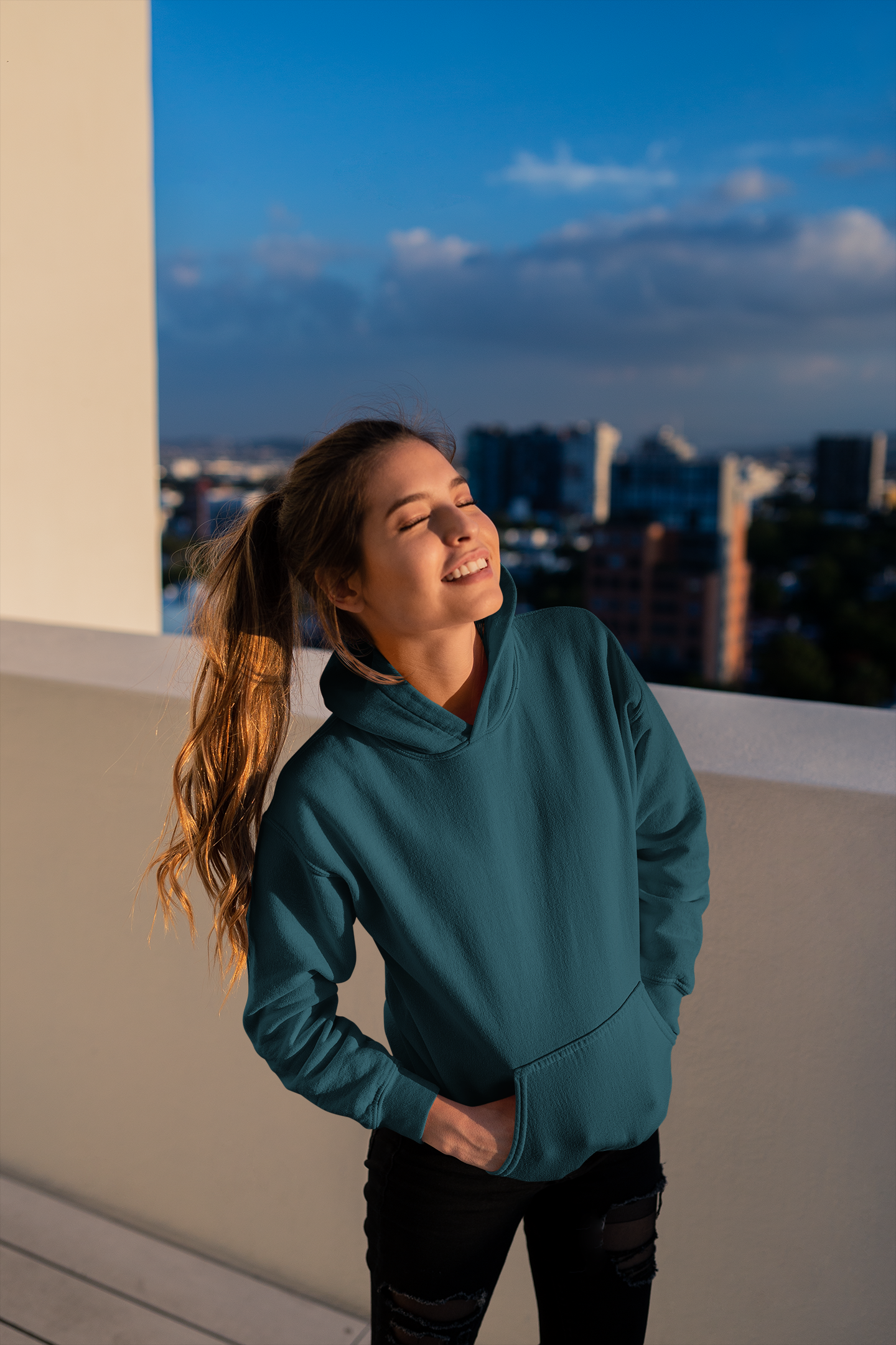 Solids : Dark Green Hoodie