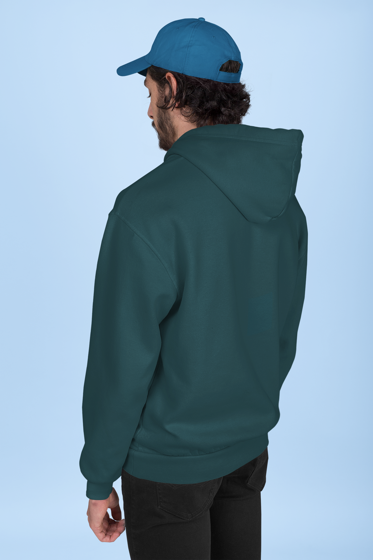 Solids : Dark Green Hoodie