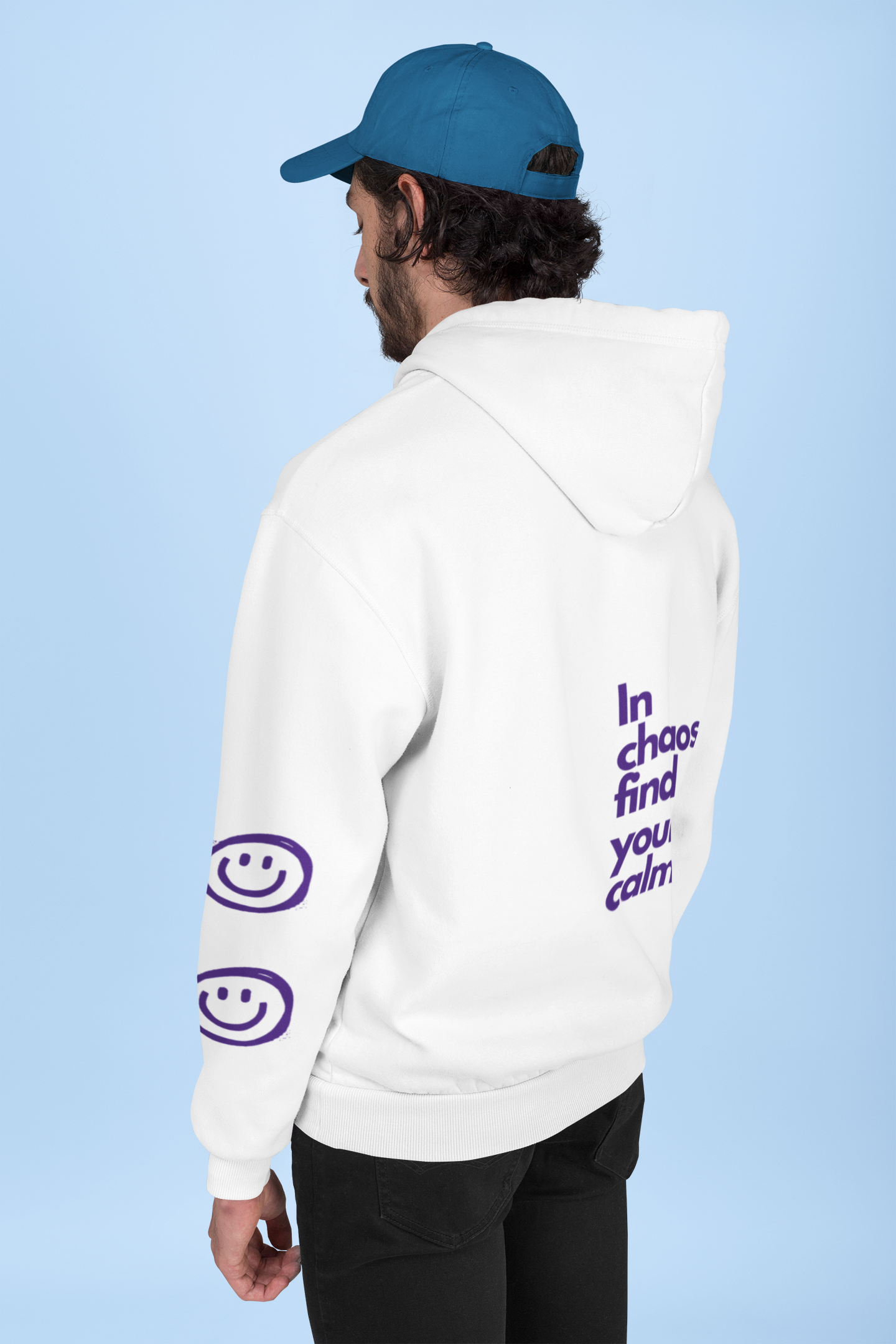 In chaos, find your calm Hoodie