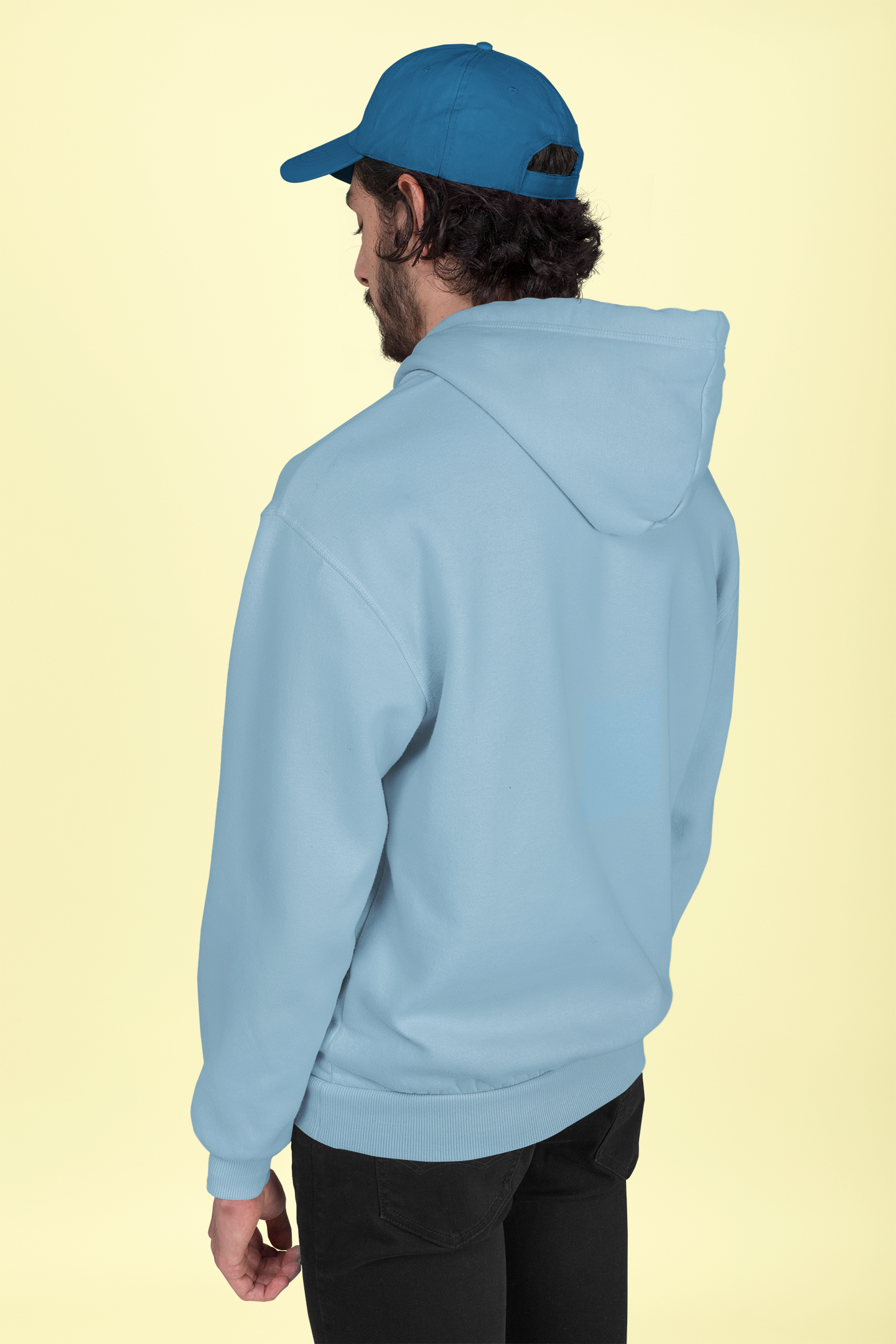 Solids : Sky Blue Hoodie