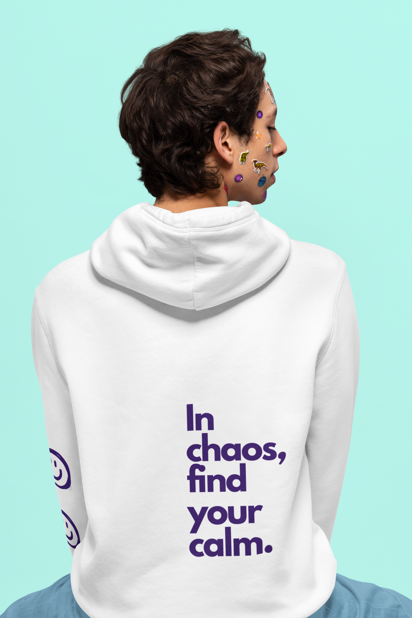 In chaos, find your calm Hoodie