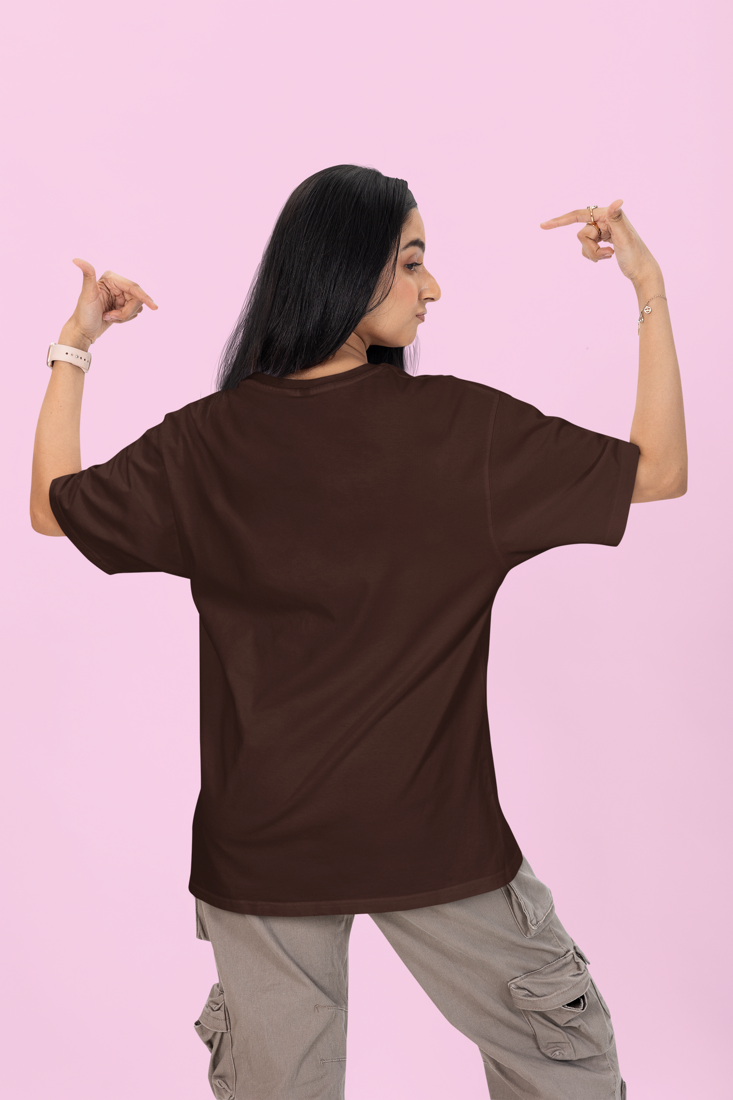 Sippin' & Vibin' Oversized T-shirt