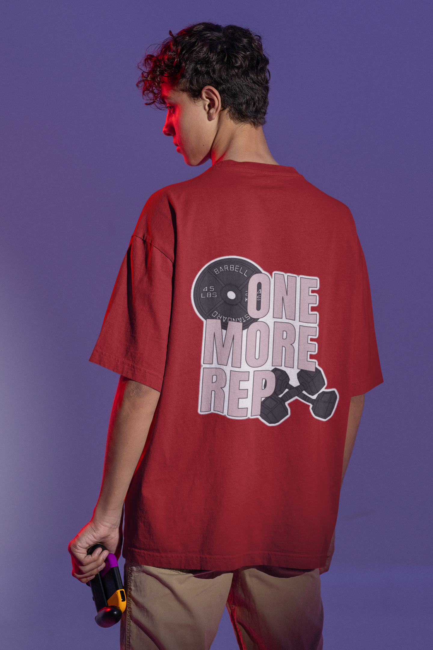 One More Rep Oversized T-shirt