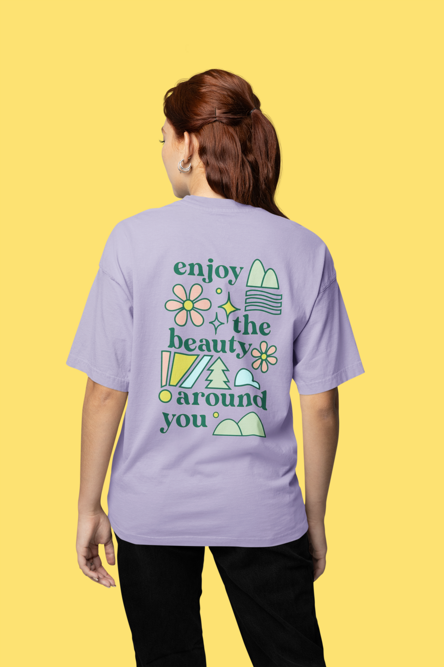 Beauty Around Oversized T-shirt