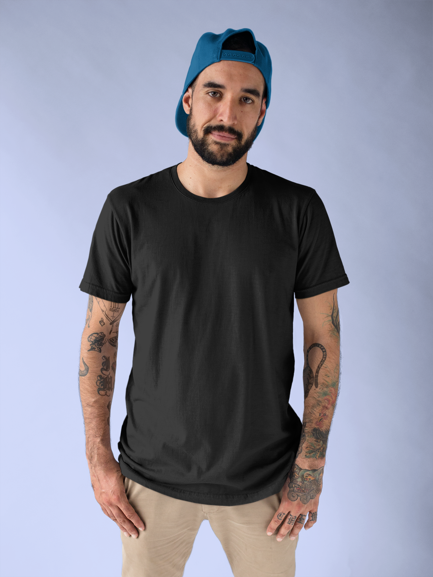 Solids : Black Classic T-shirt