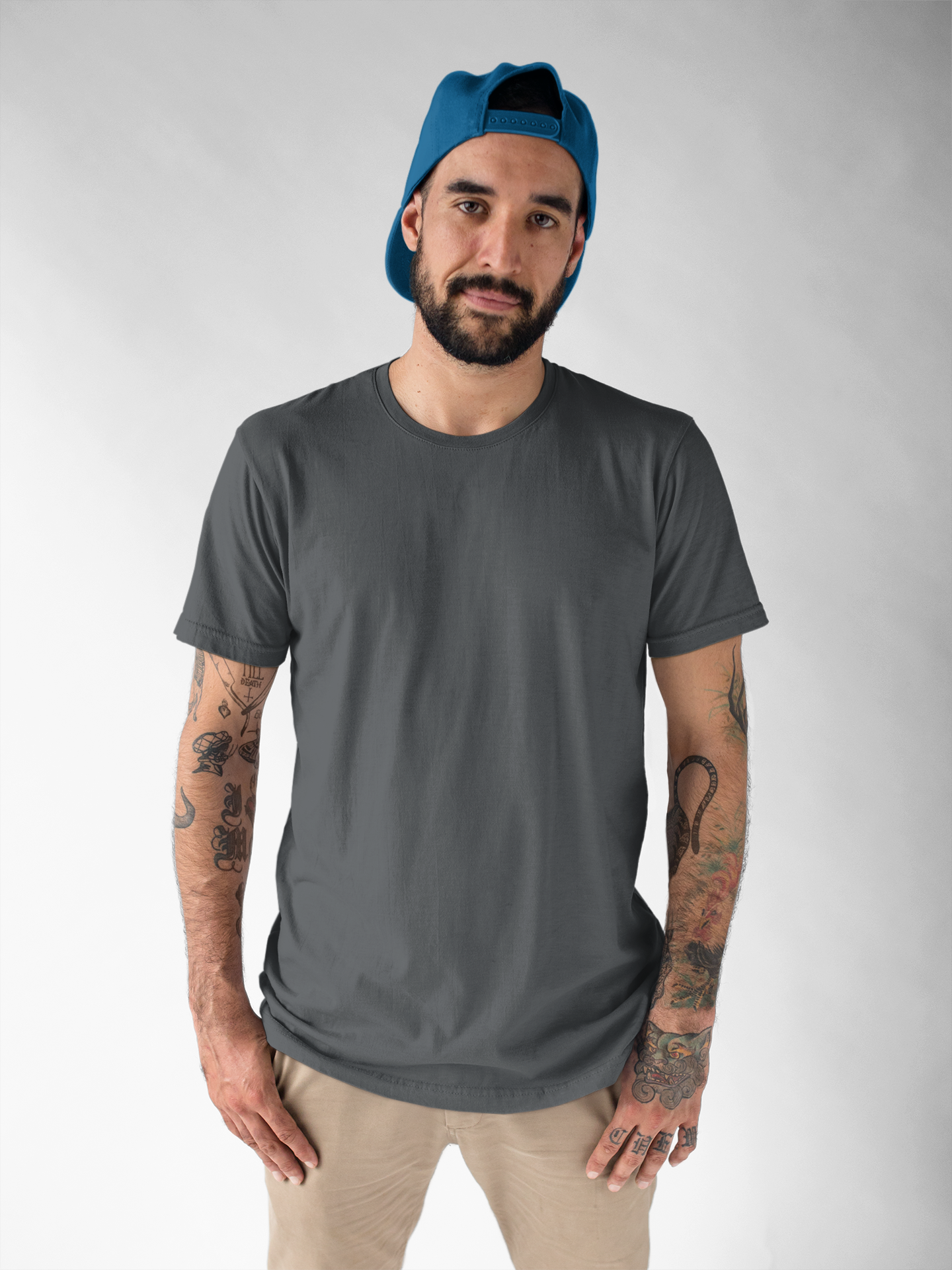Solids : Grey Classic T-shirt