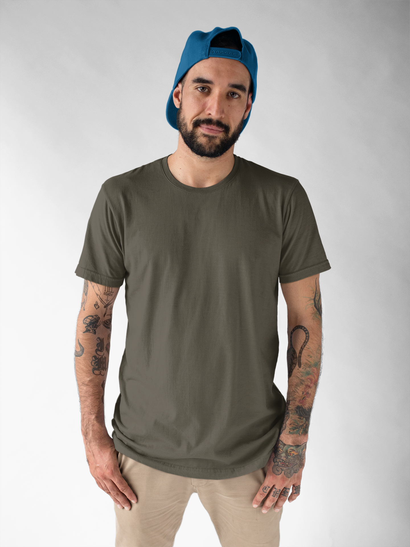 Solids : Olive Green Classic T-shirt
