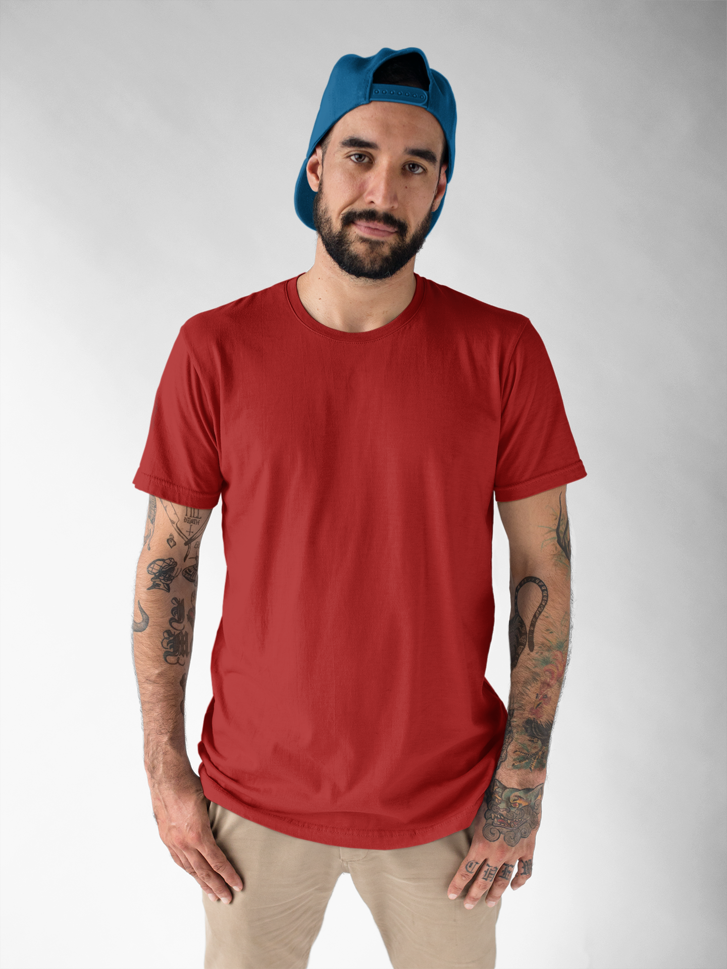 Solids : Red Classic T-shirt