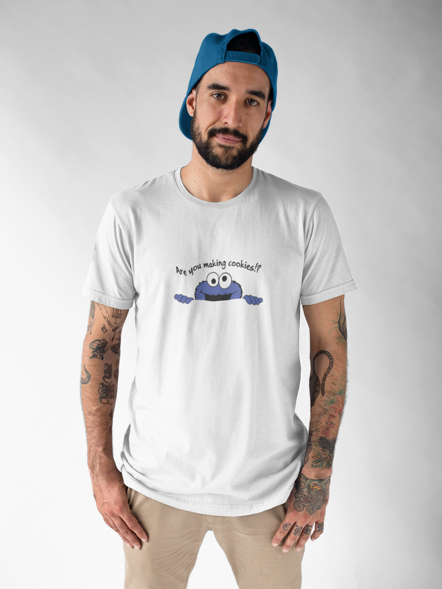 Cookie Monster : Are you Making Cookies!? T-shirt