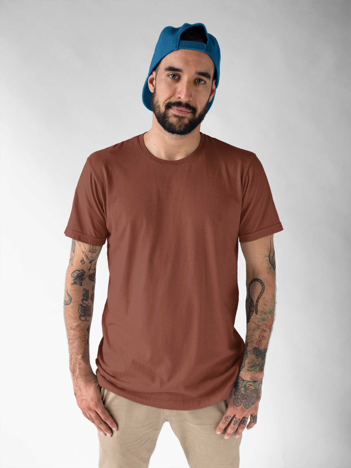 Solids : Brick Red Classic T-shirt