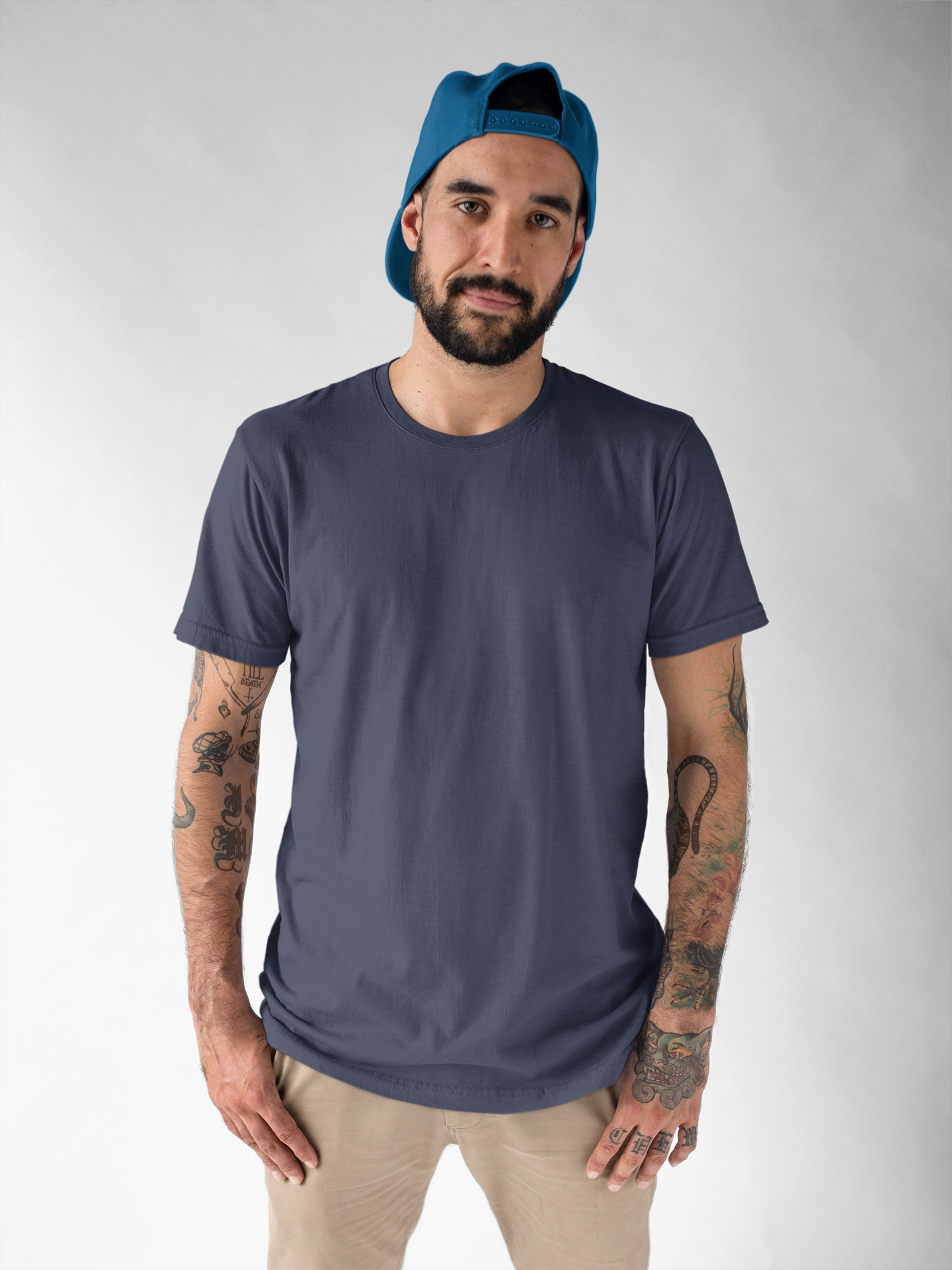 Solids : Navy Blue Classic T-shirt