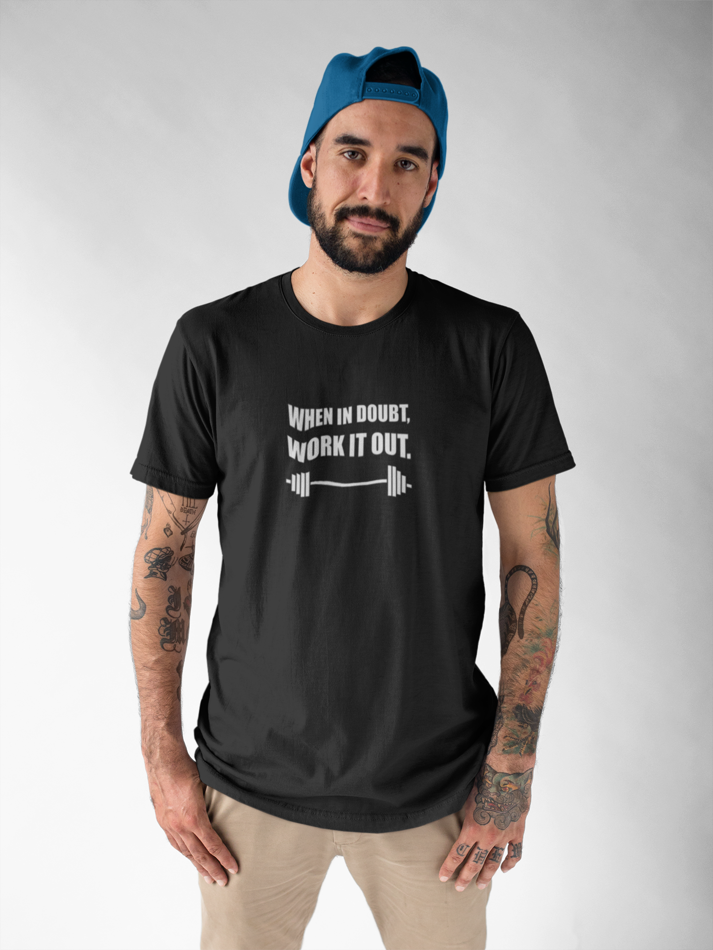 When in Doubt Work it Out T-shirt