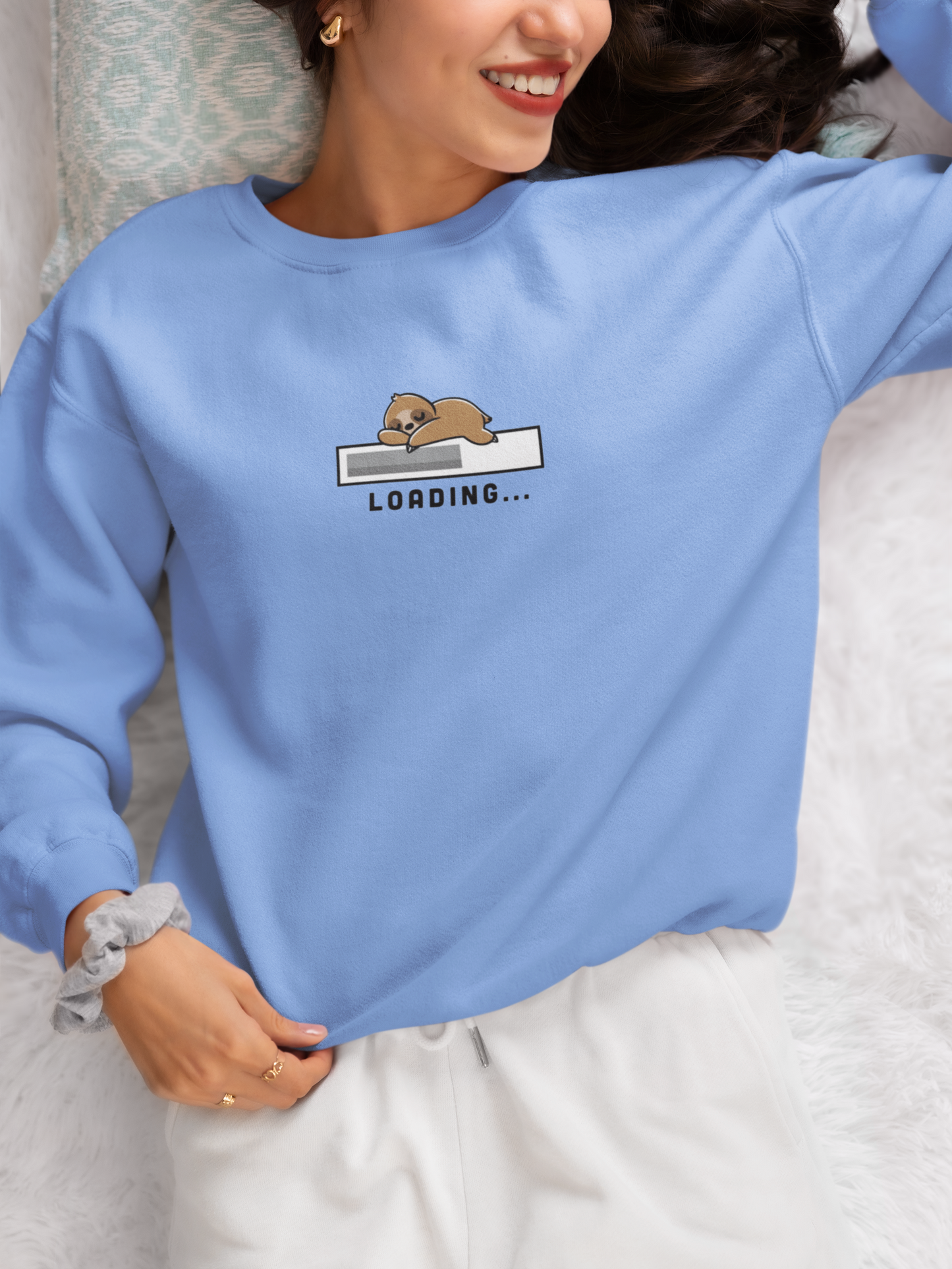 Sloth Mode : Loading Oversized Sweatshirt