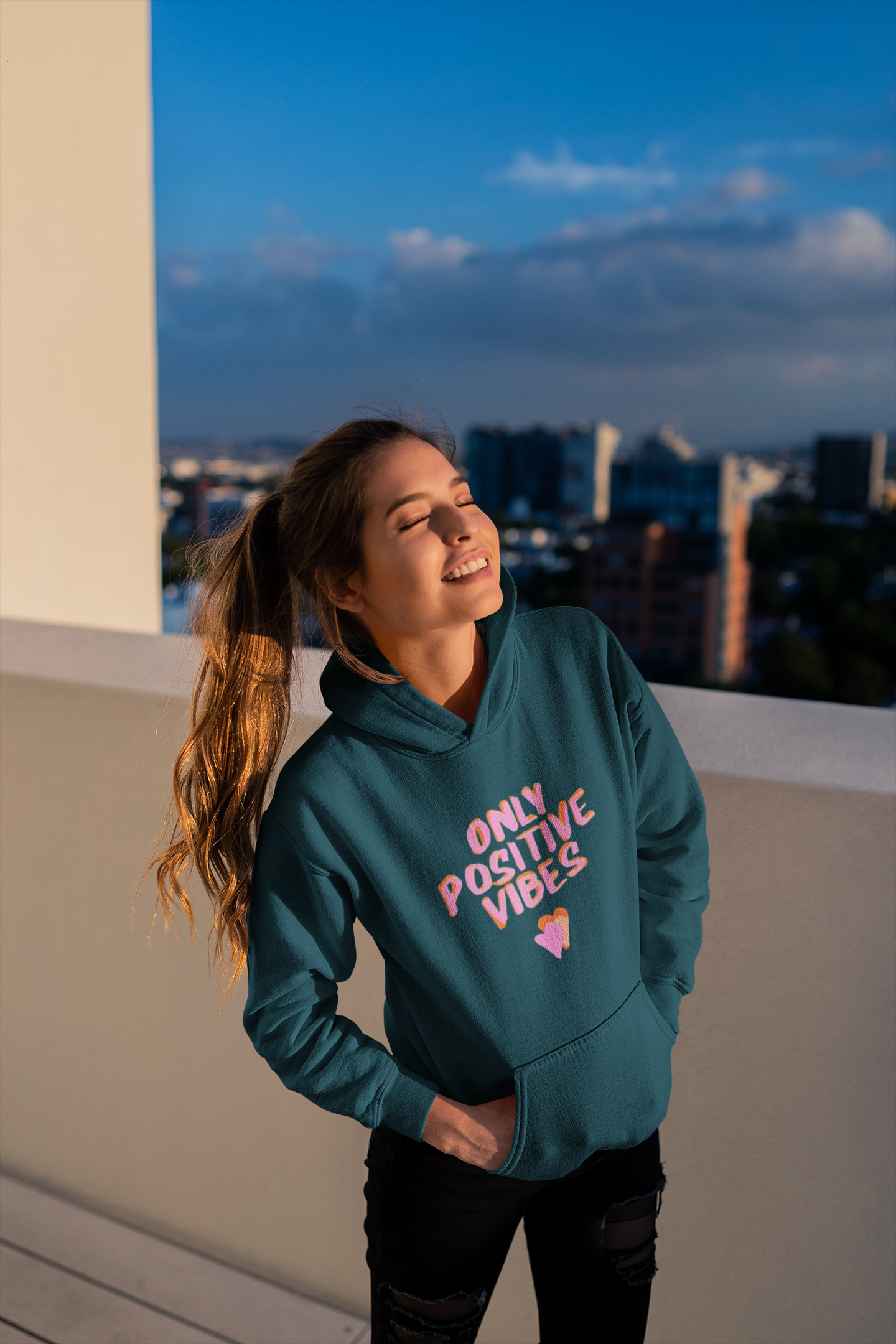 Only Positive Vibes Hoodie