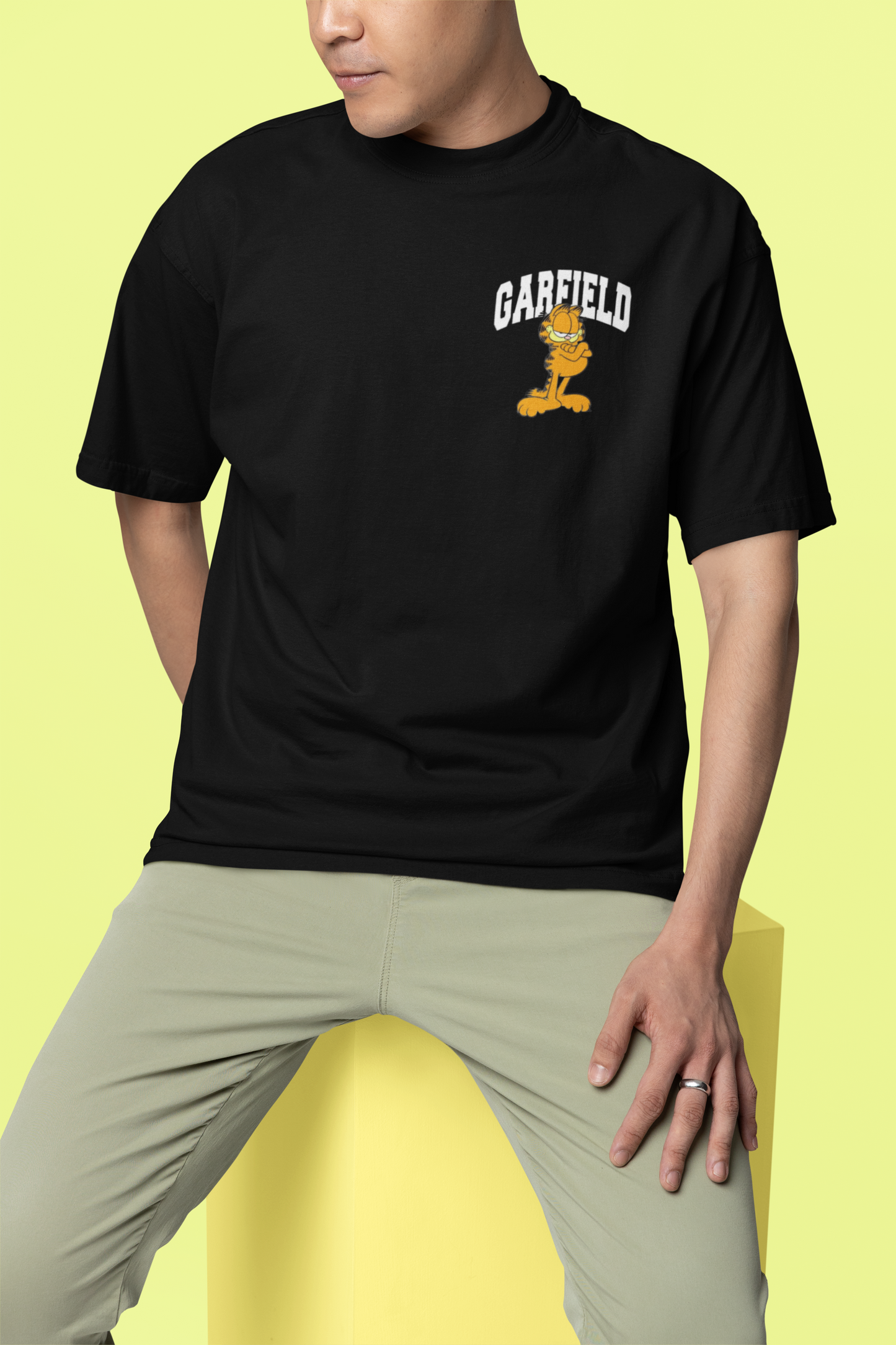 Garfield : Eat Sleep Repeat Oversized T-shirt