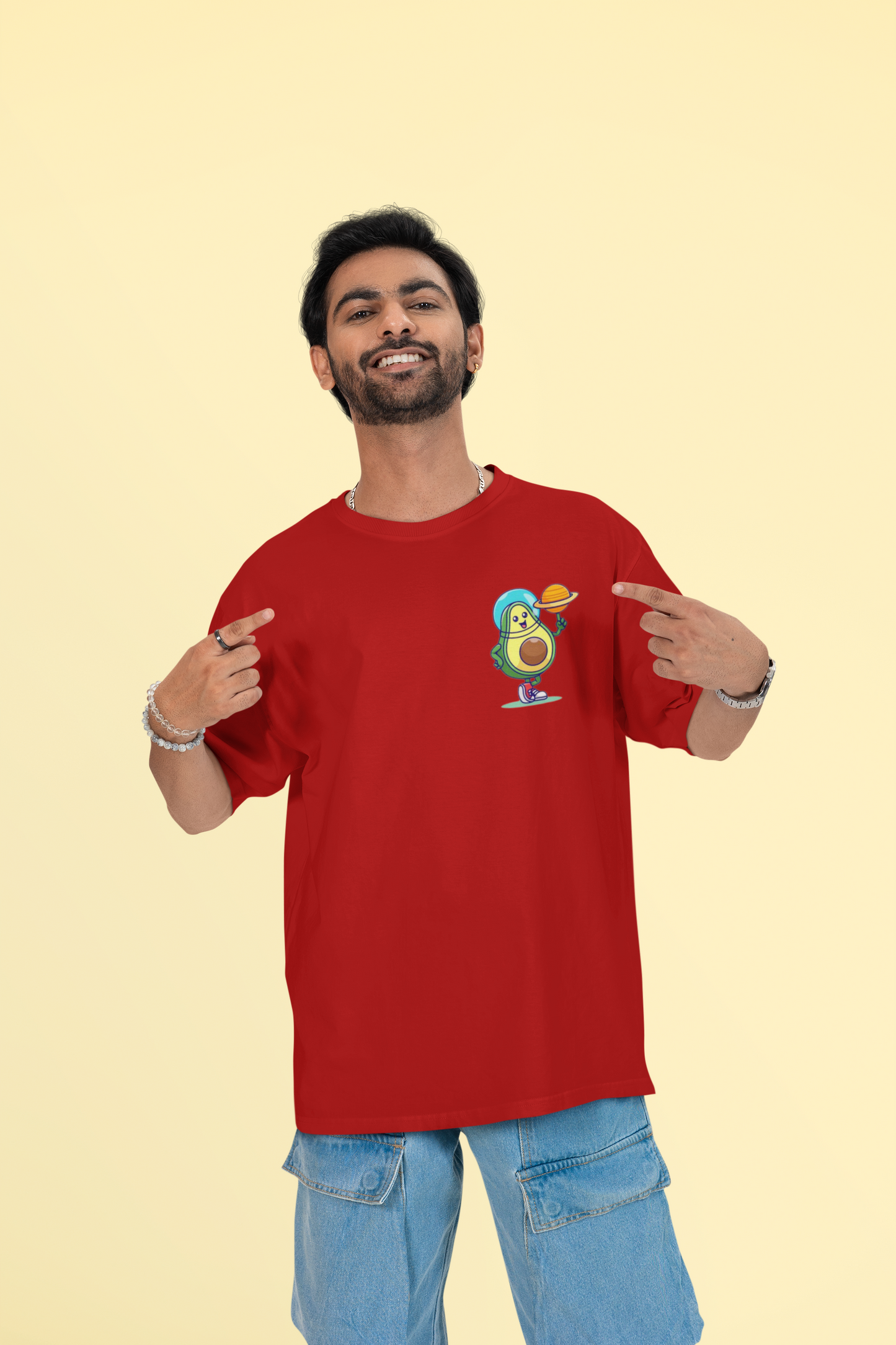 Astro Avocado Oversized T-shirt