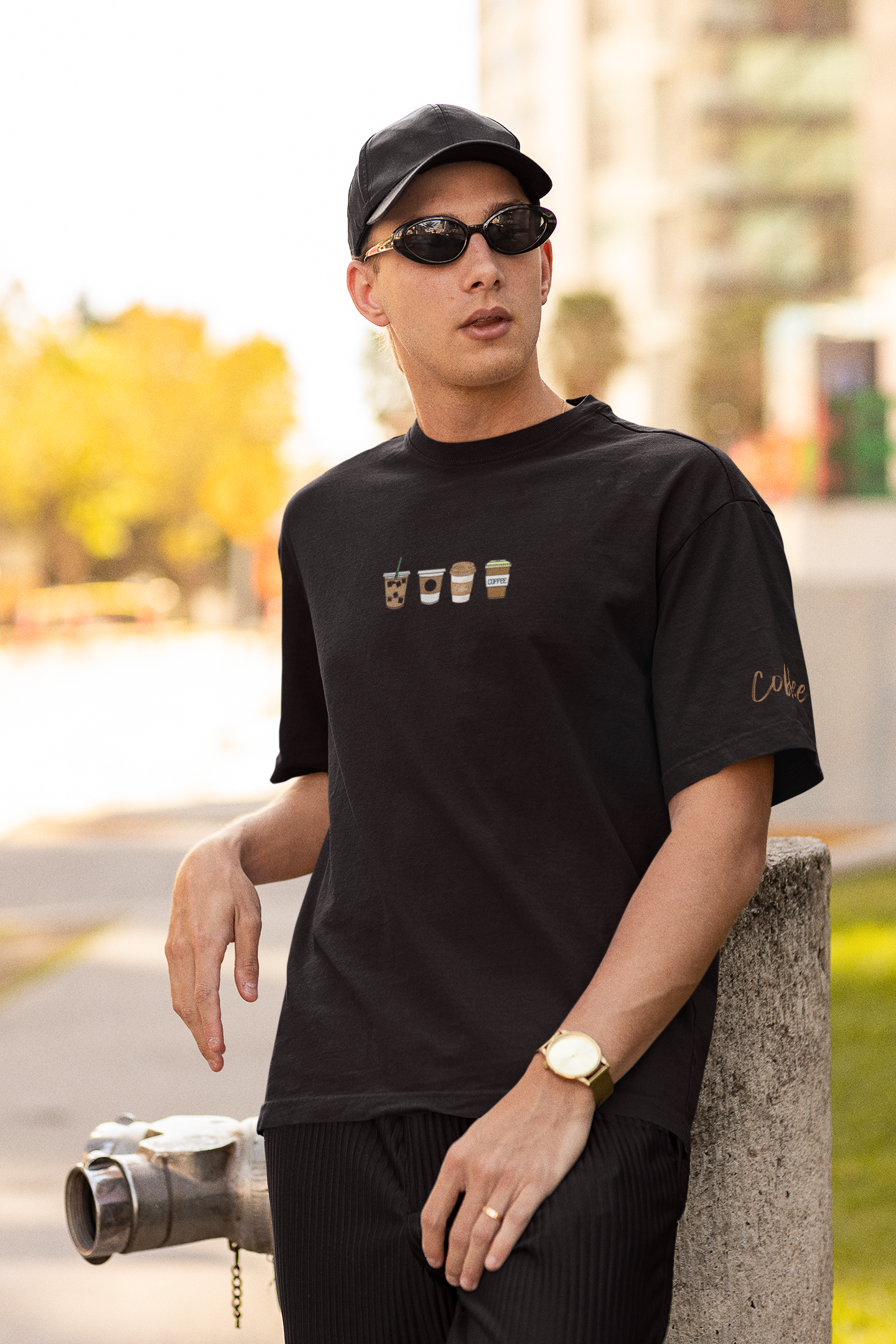 Love Coffee Oversized T-shirt