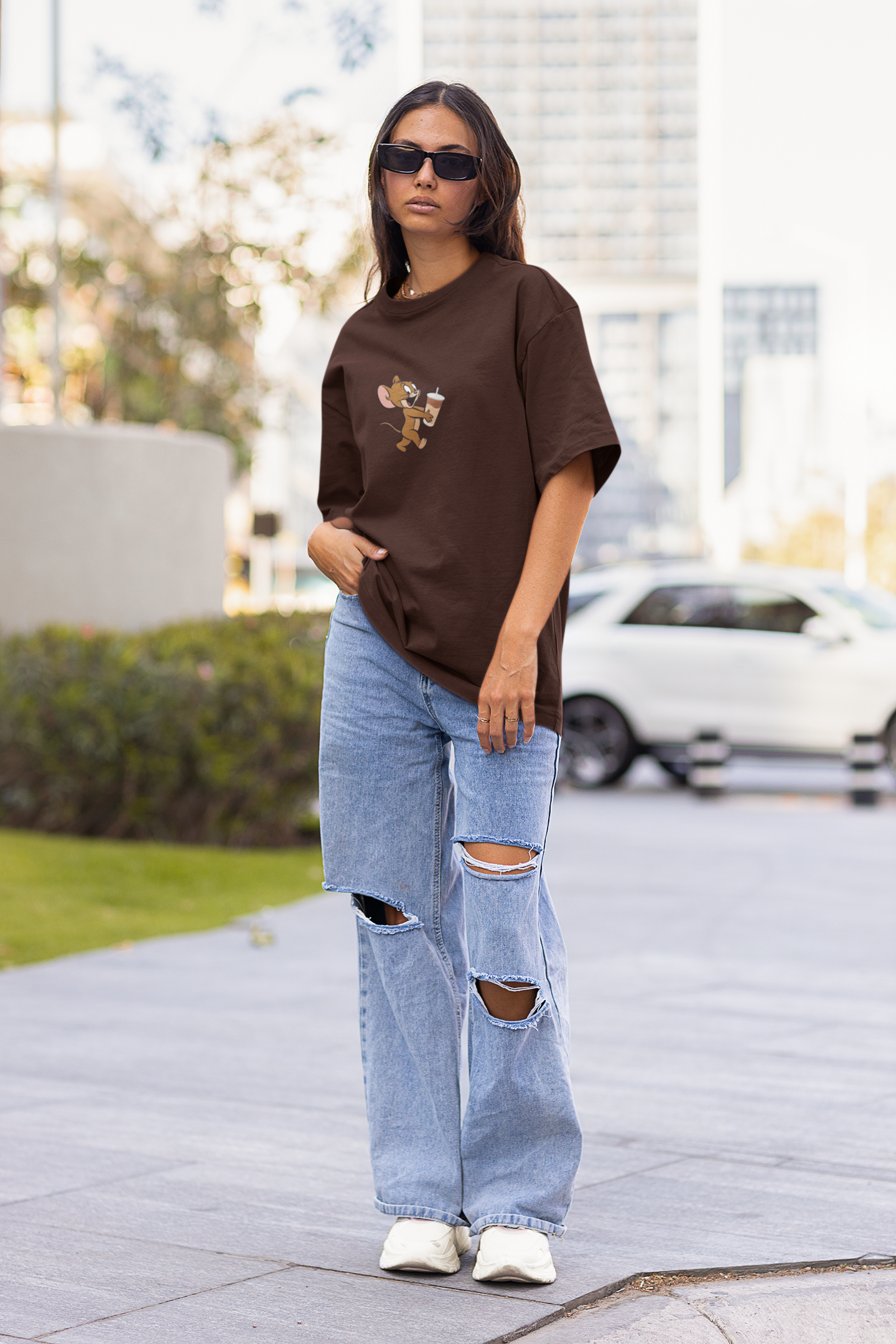 Coffee with Jerry Oversized T-shirt