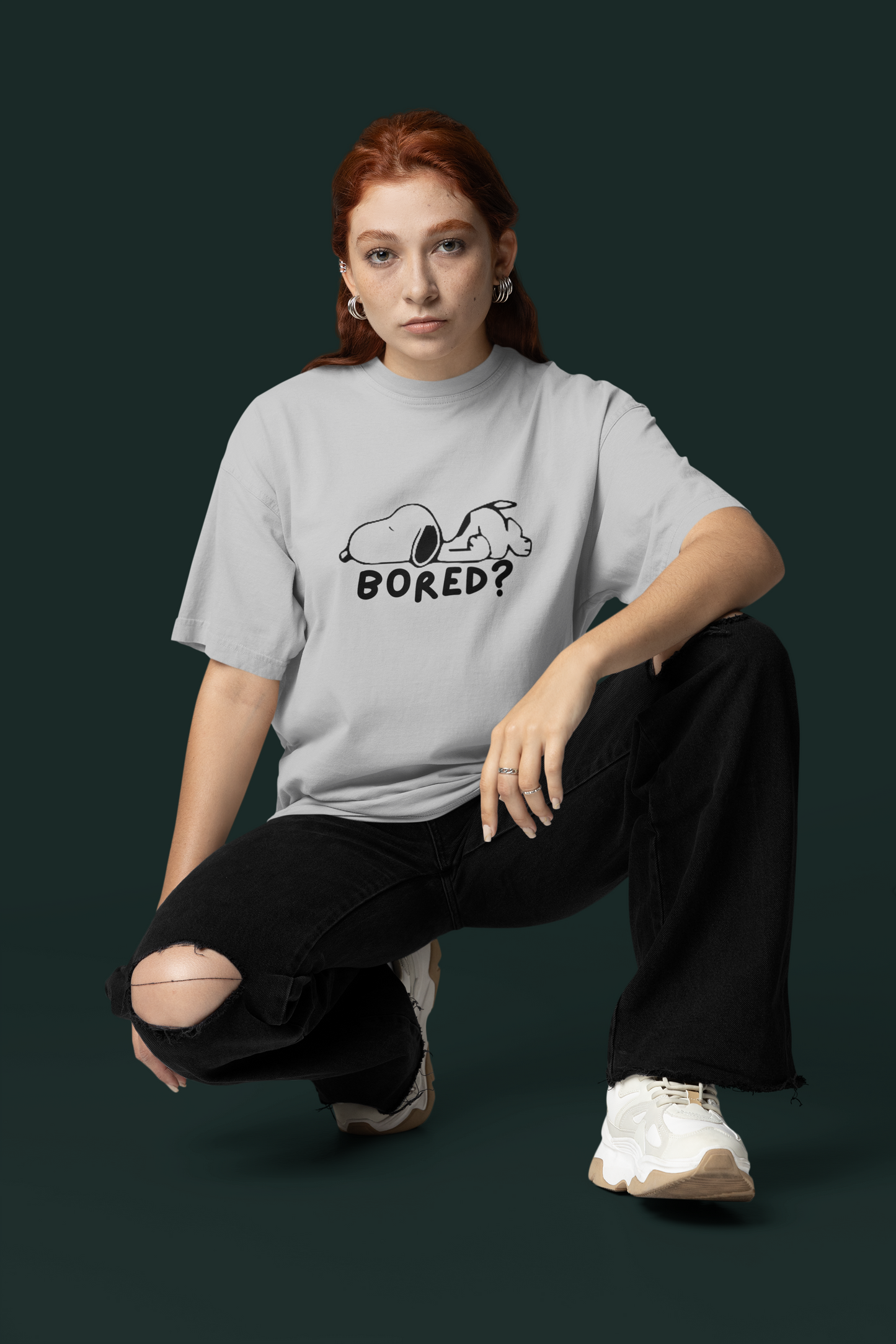 Snoopy : Bored Oversized T-shirt