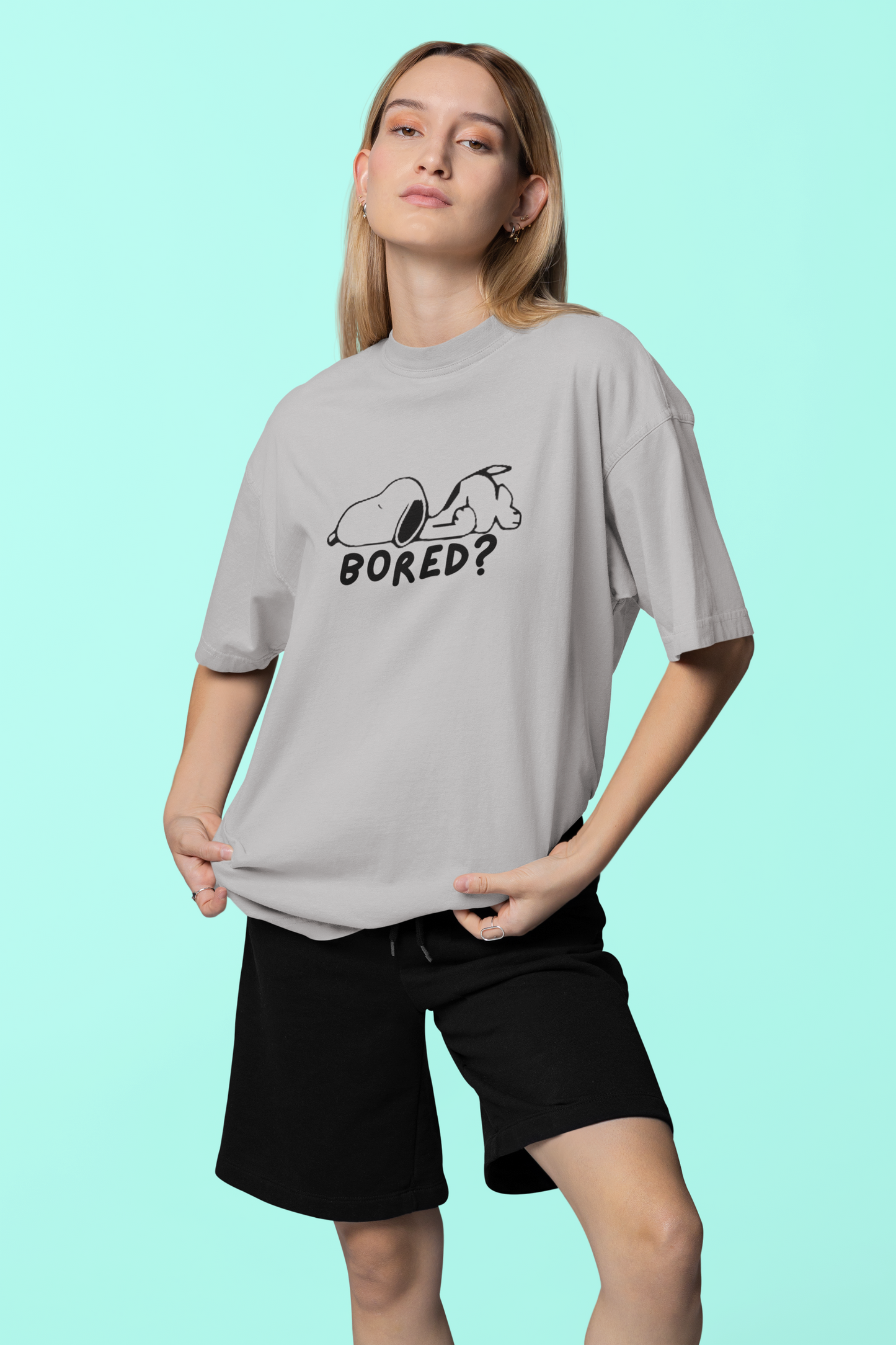 Snoopy : Bored Oversized T-shirt