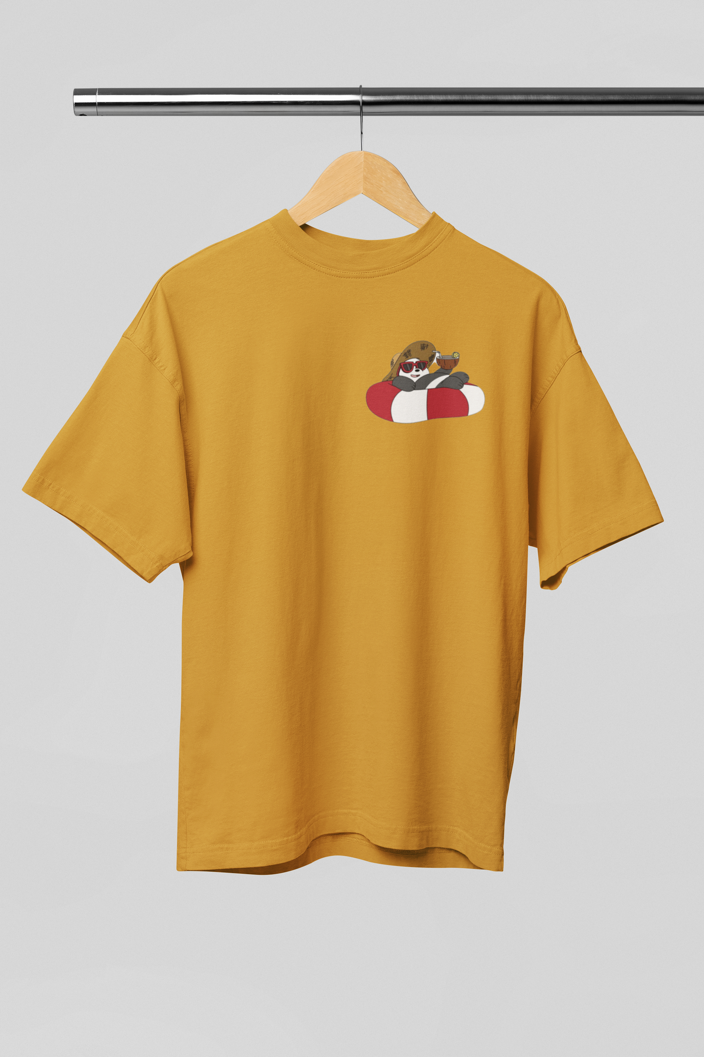 Floatin' with Panda Oversized T-shirt