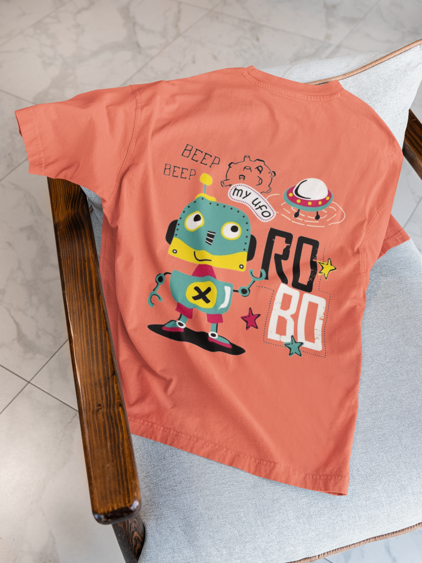 UFO & ROBO Oversized T-shirt
