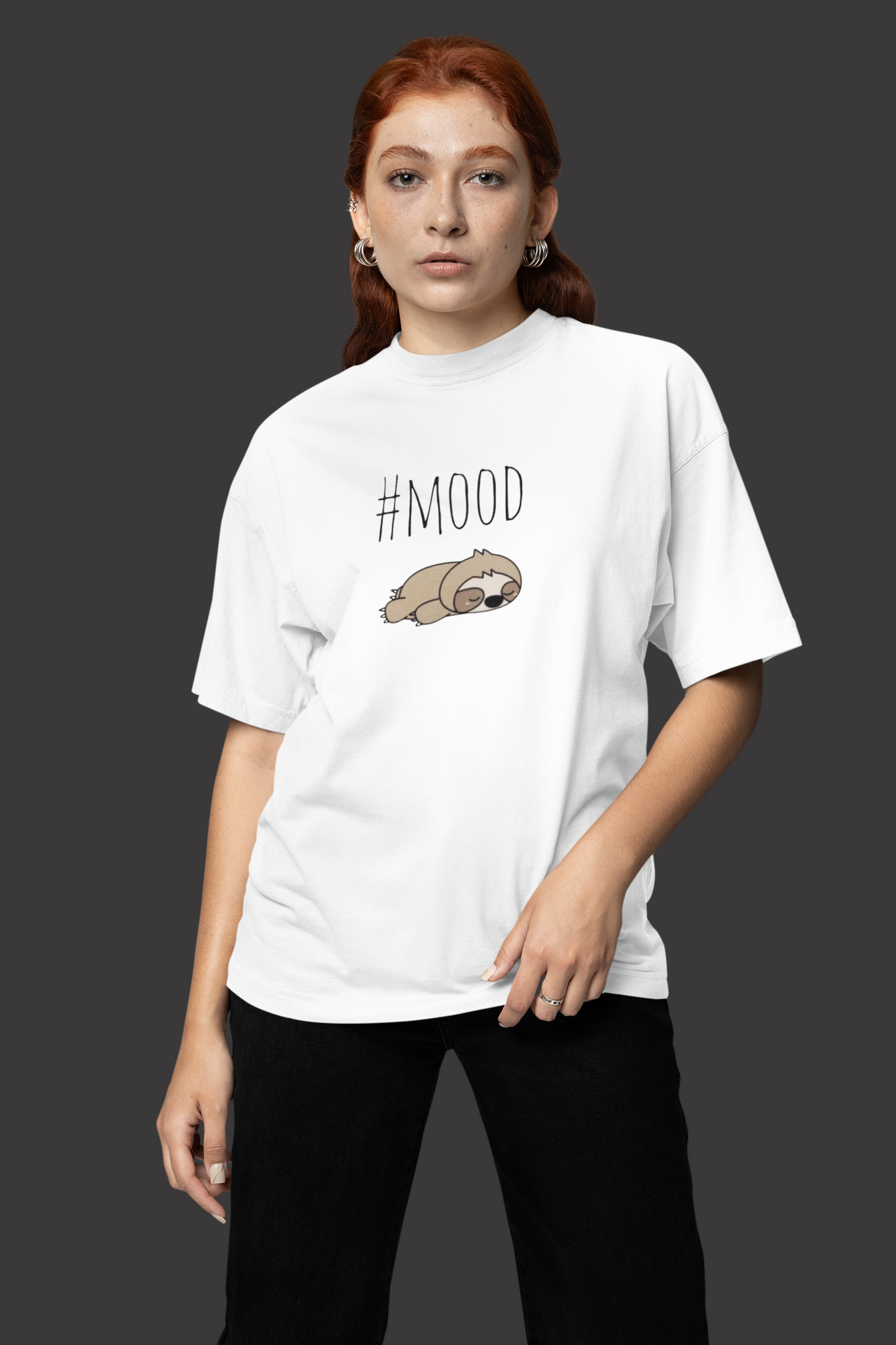 #Mood Oversized T-shirt