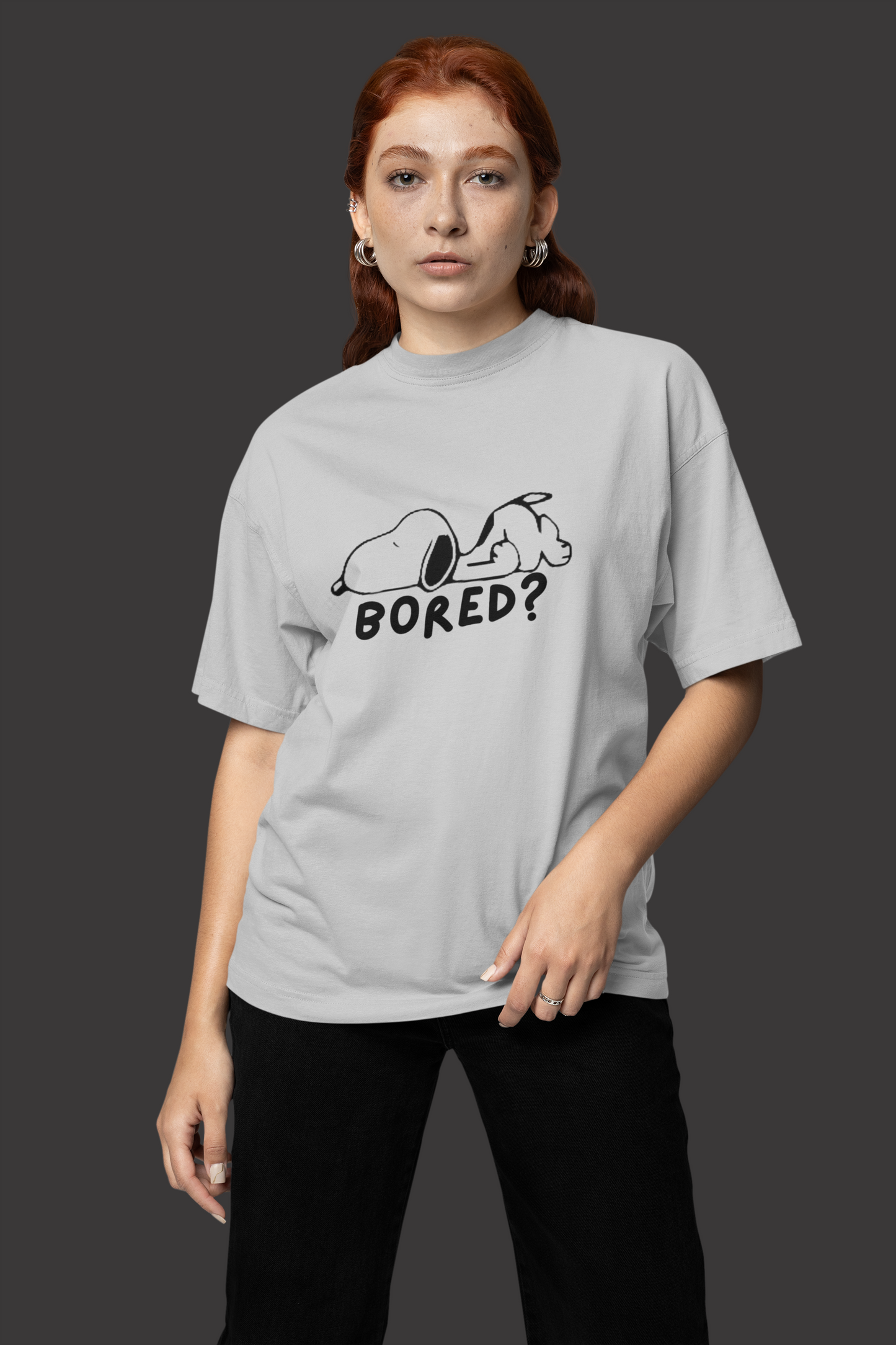 Snoopy : Bored Oversized T-shirt