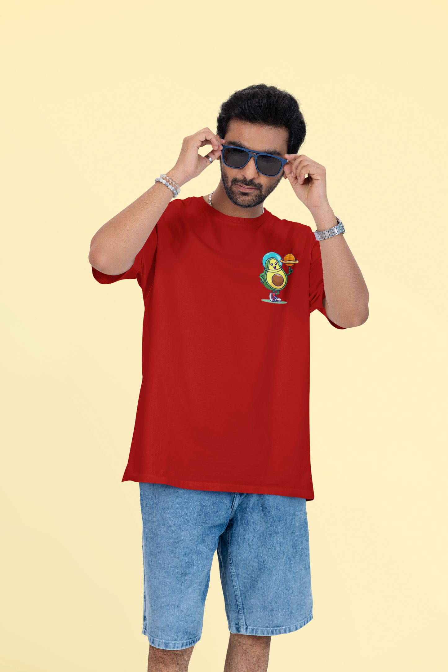 Astro Avocado Oversized T-shirt