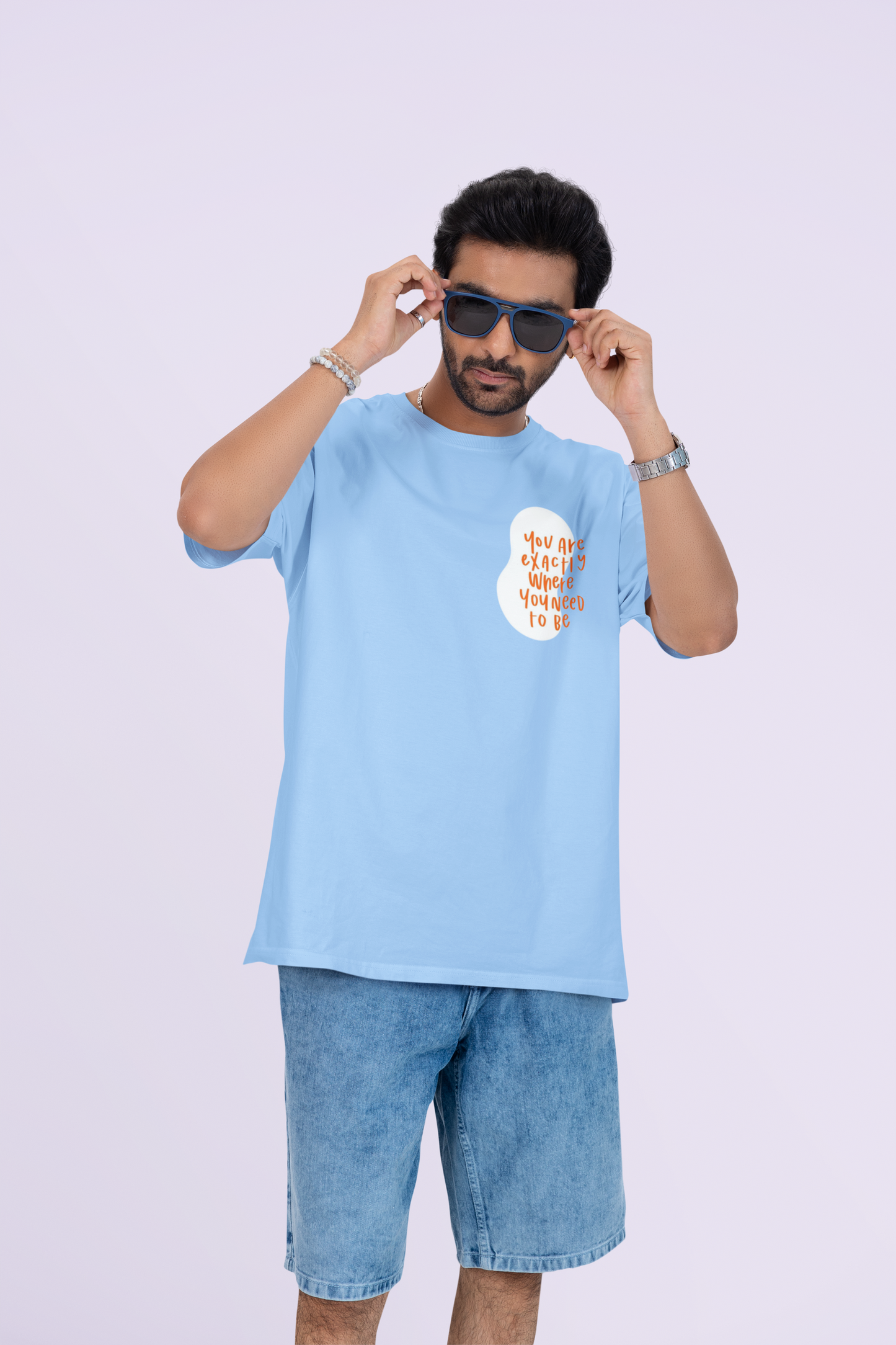 You Are Exactly Where You Need To Be Oversized T-shirt