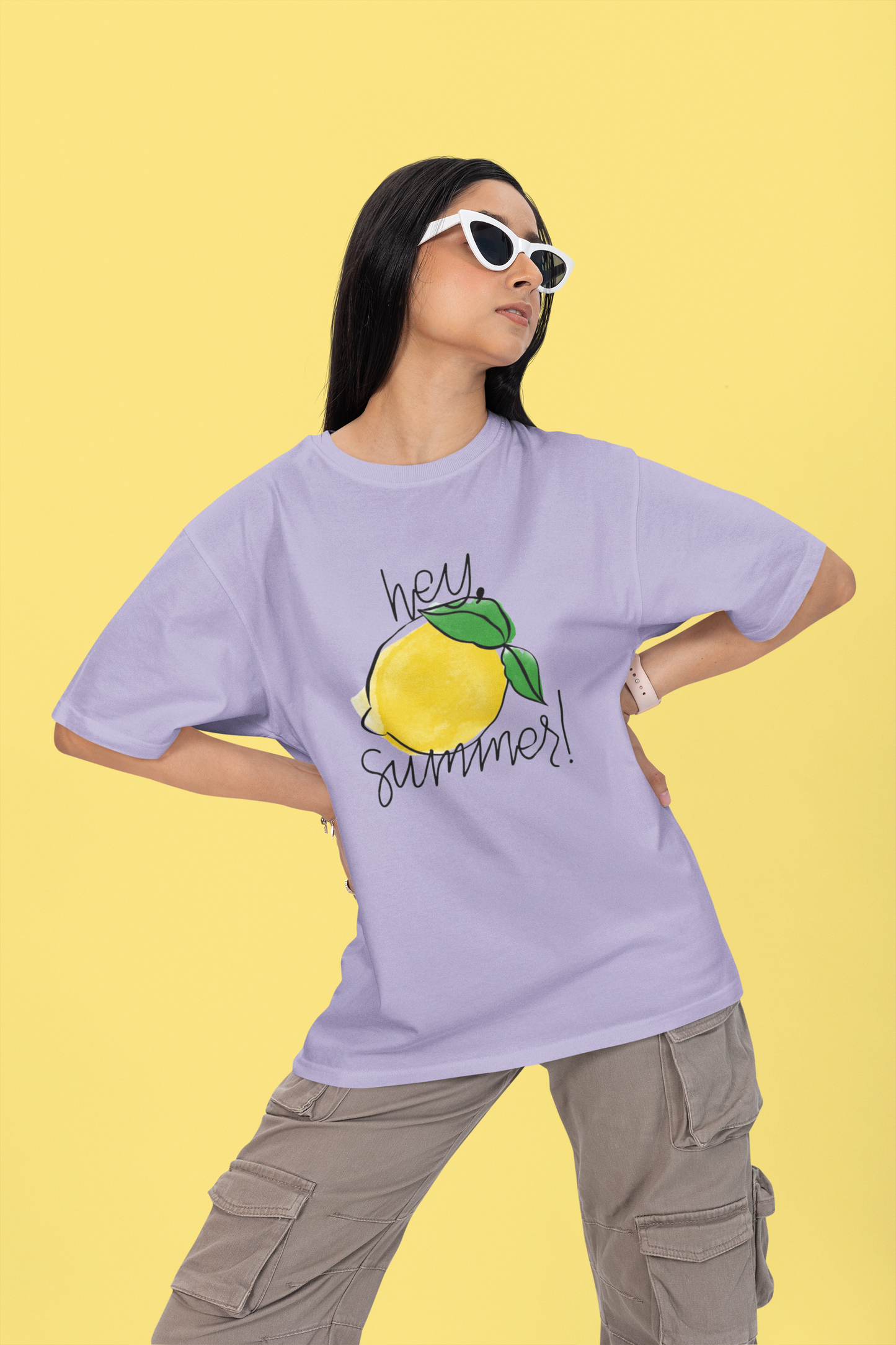 Hey Summer ! Oversized T-shirt