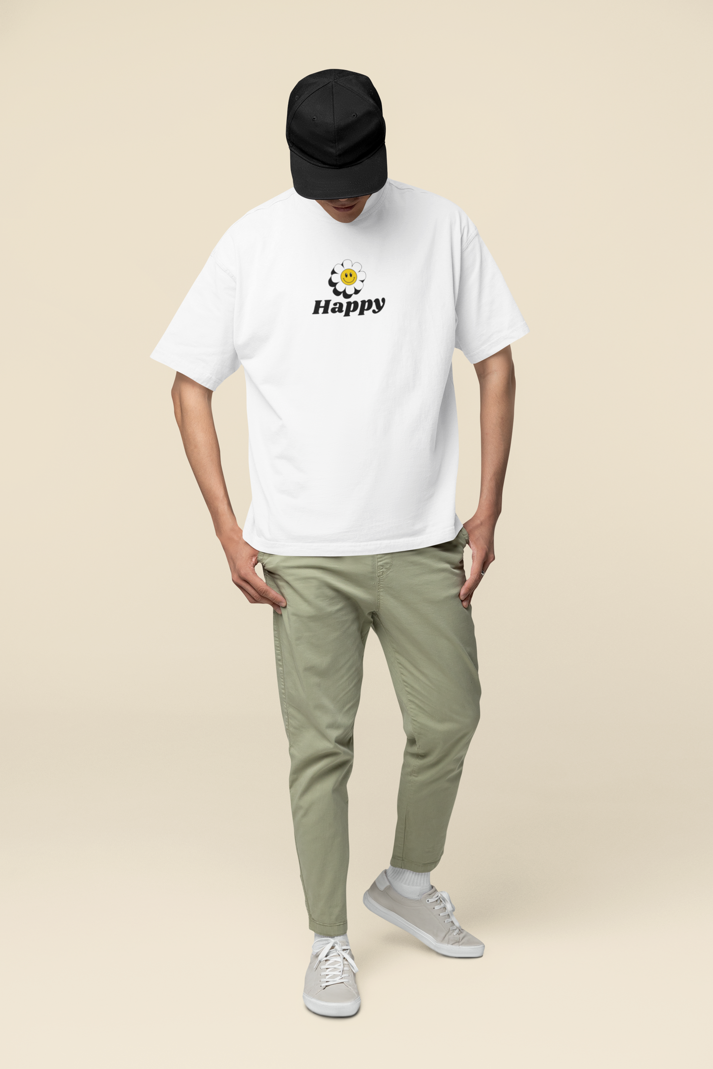 Happy Oversized T-shirt
