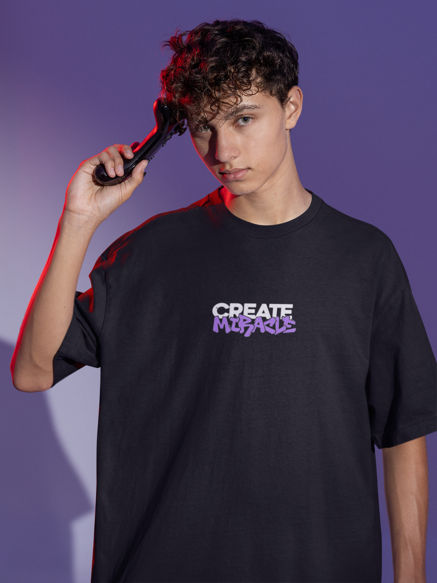 Create Miracle Oversized T-shirt