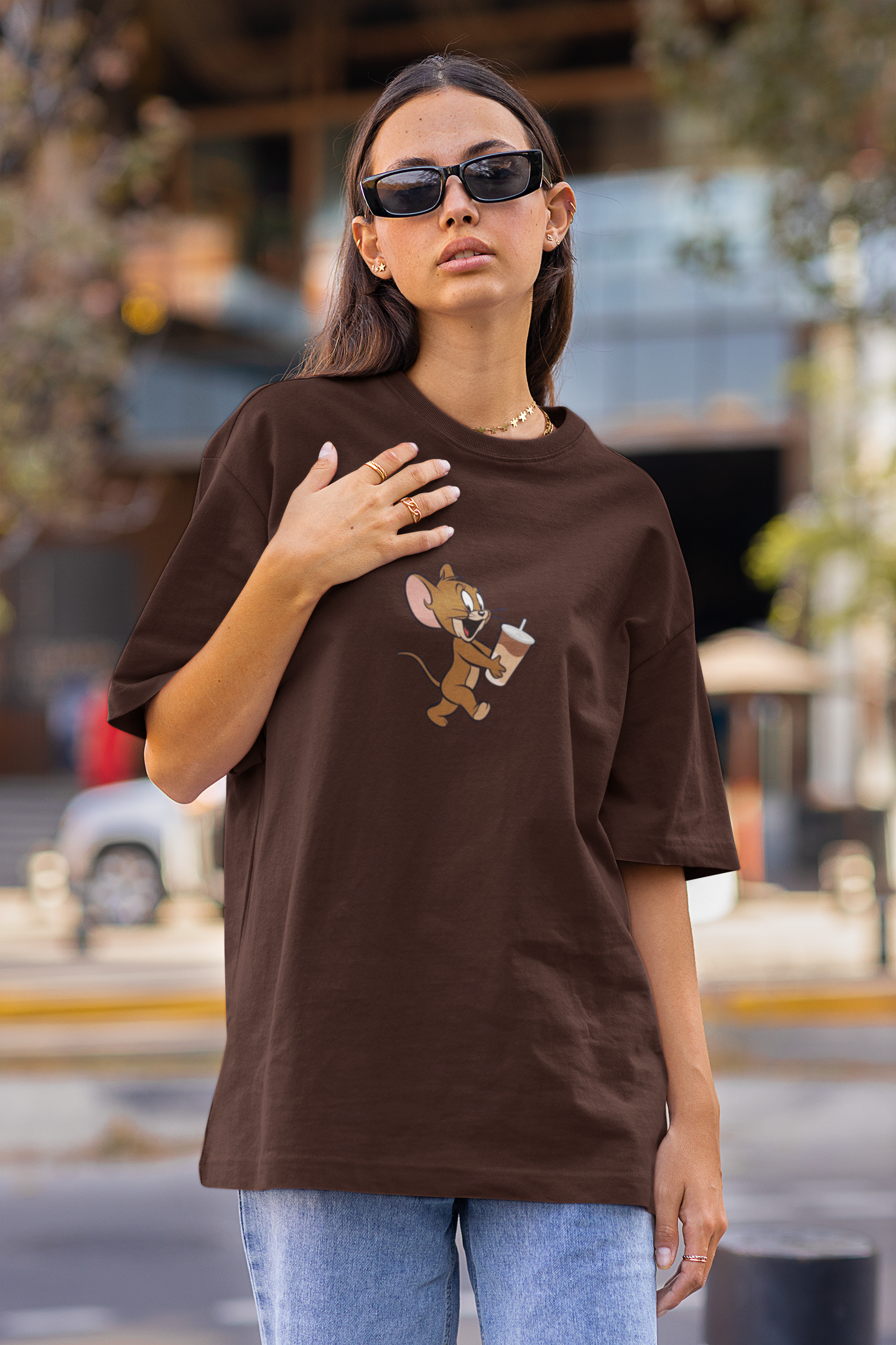 Coffee with Jerry Oversized T-shirt