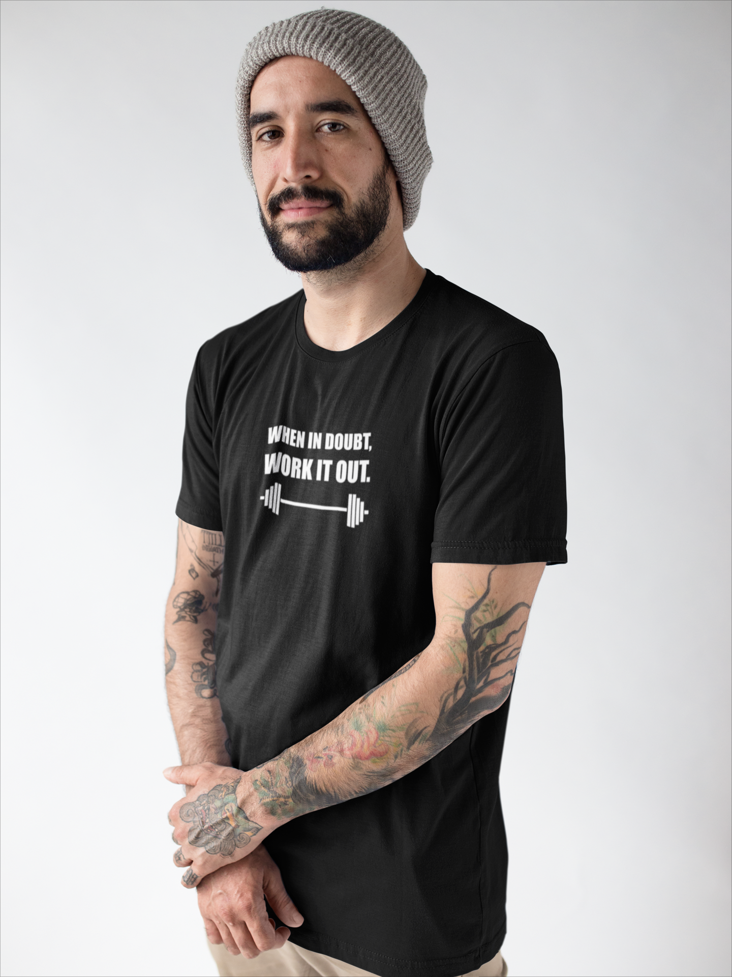 When in Doubt Work it Out T-shirt