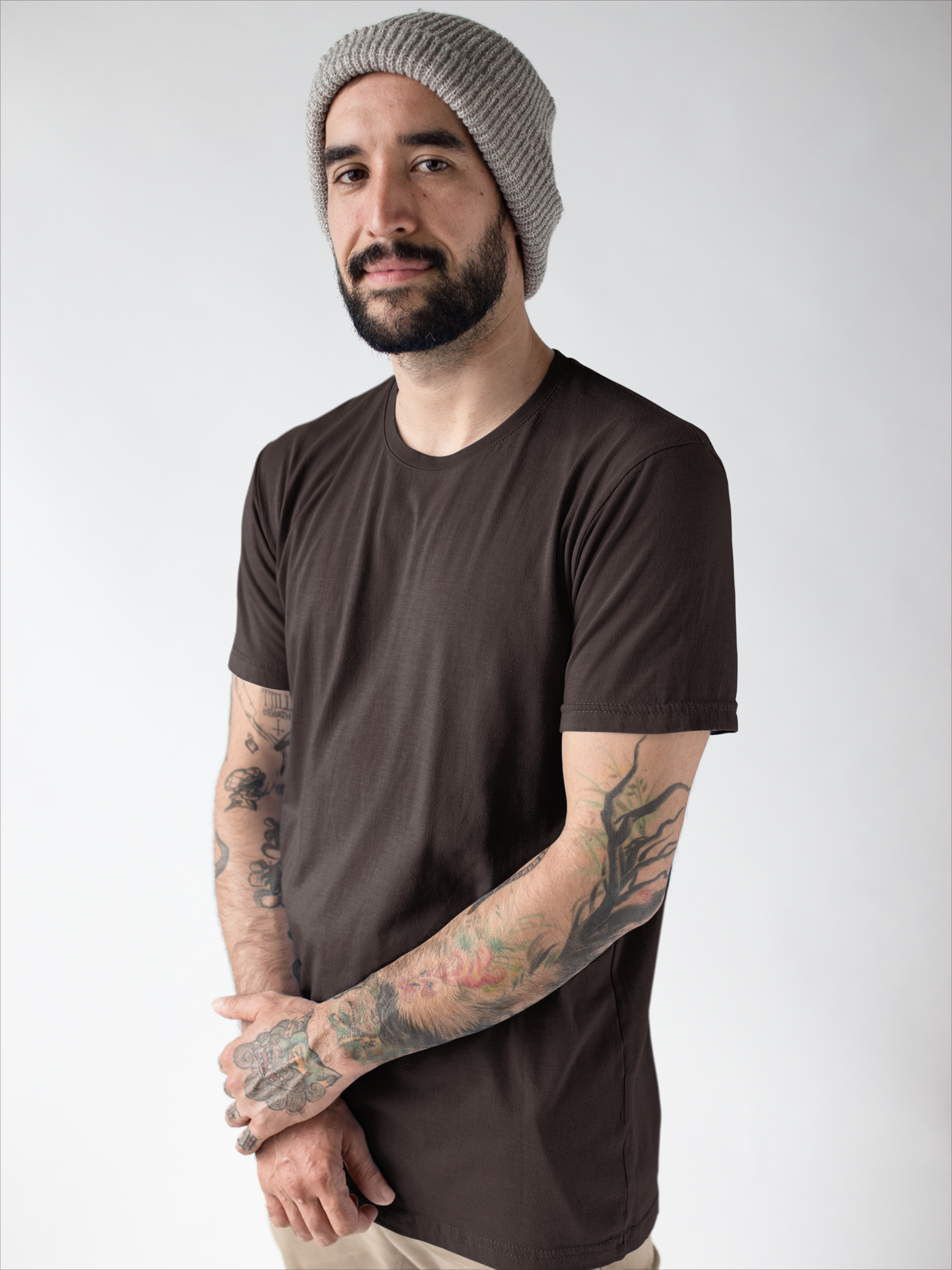 Solids : Coffee Brown Classic T-shirt