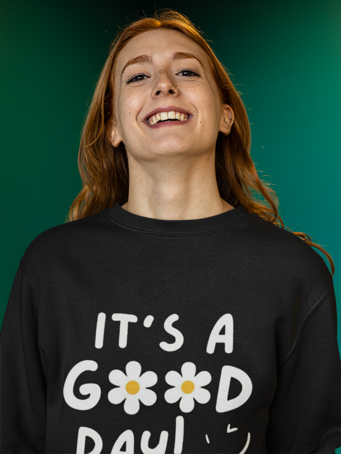 It's a good day Oversized Sweatshirt