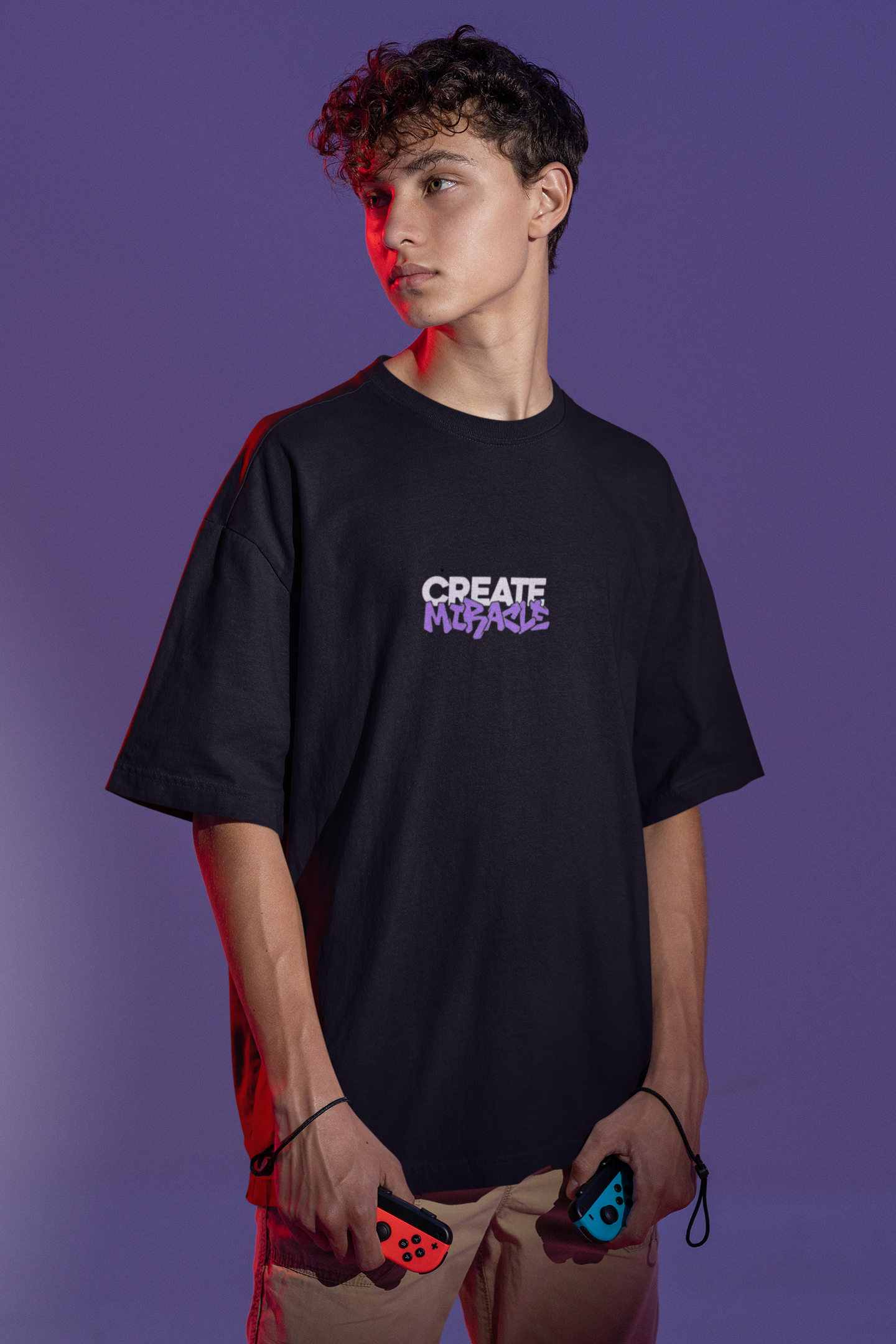 Create Miracle Oversized T-shirt