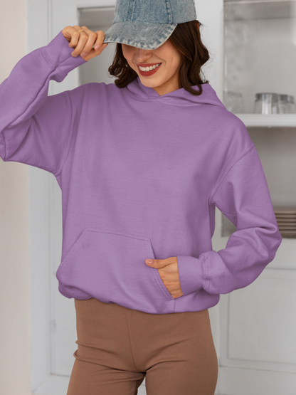 Solids : Lavender Hoodie