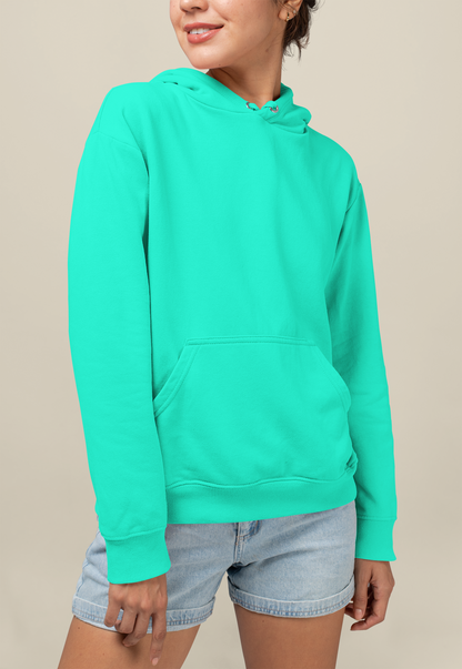 Solids : Aquamarine Hoodie