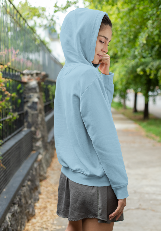 Solids : Sky Blue Hoodie