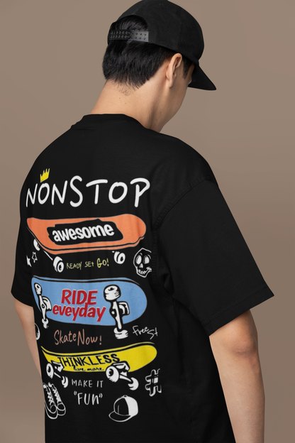 Let's Skate Oversized T-shirt