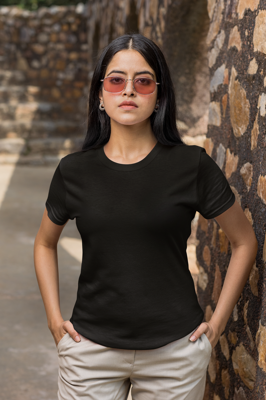 Solids : Black Classic T-shirt