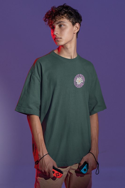 Keep Pushing Forward Oversized T-shirt