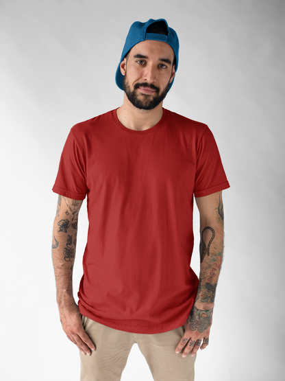 Solids : Red Classic T-shirt