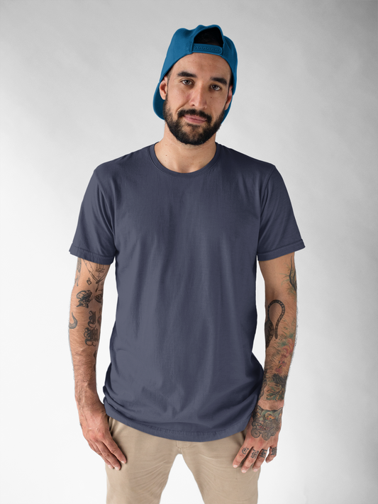 Solids : Navy Blue Classic T-shirt