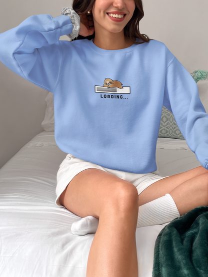 Sloth Mode : Loading Oversized Sweatshirt
